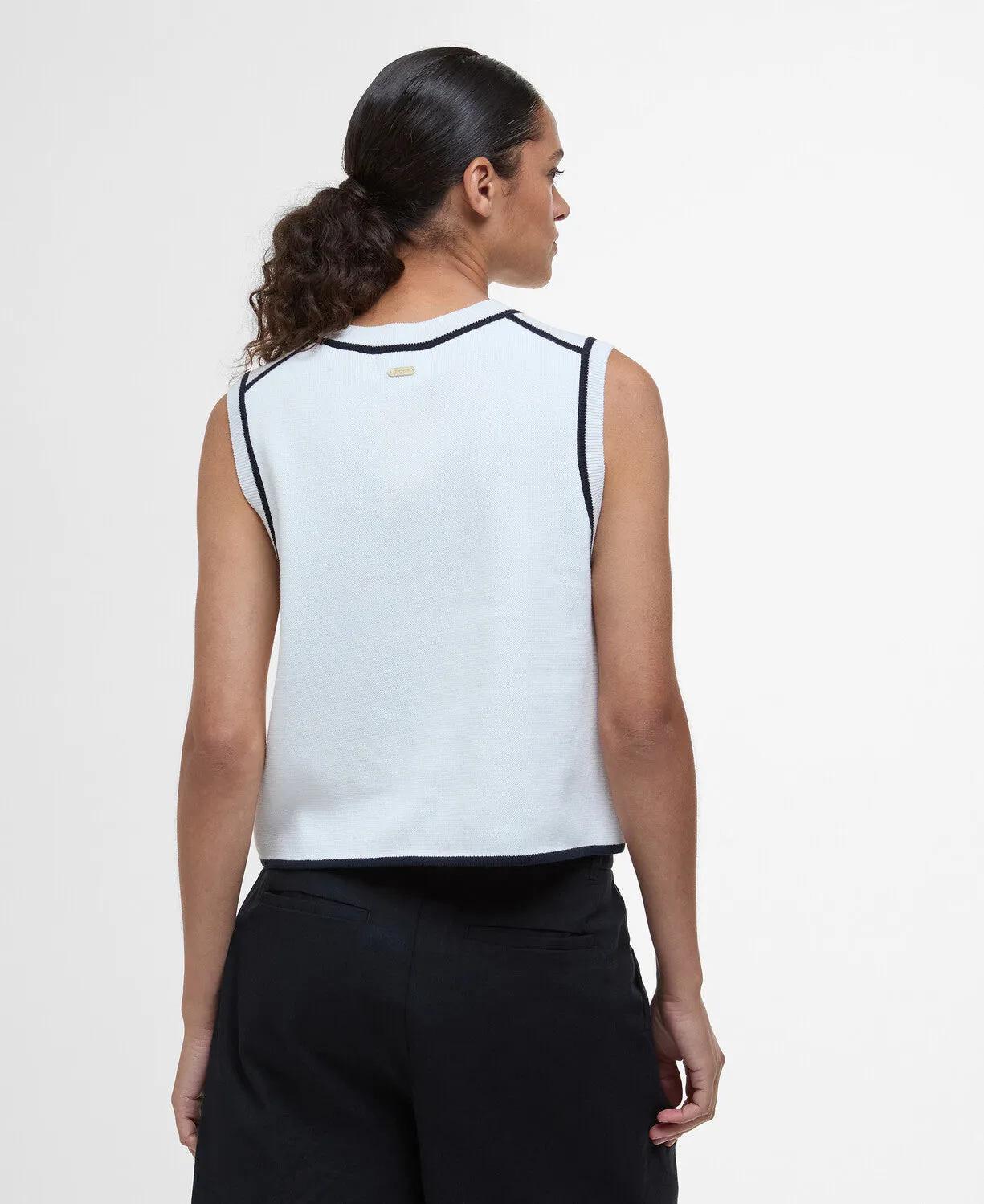 Barbour Amy Sleeveless Knitted Jumper