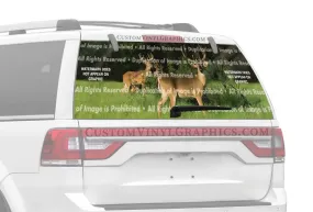 Buck Fever Rear Window Decal