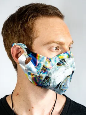 Diamond Crushed Velvet Face Mask
