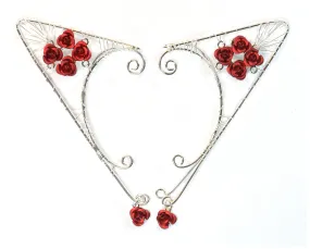 Elf Cuff Rose - Silver