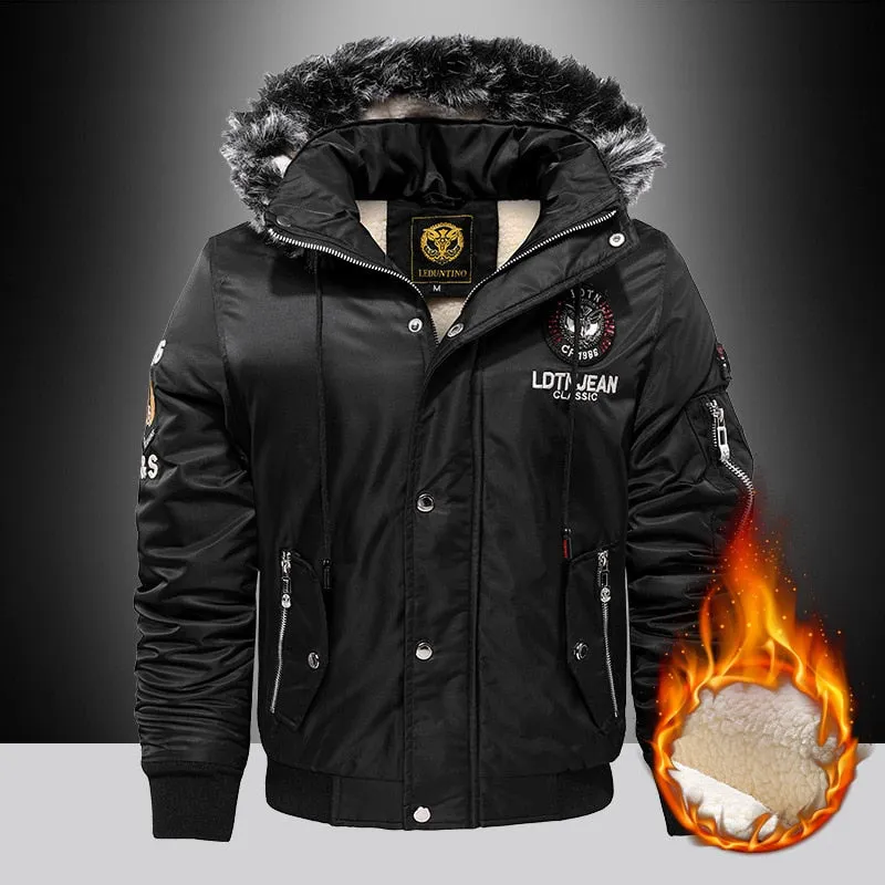 Men's Streetwear Padded Winter Coat