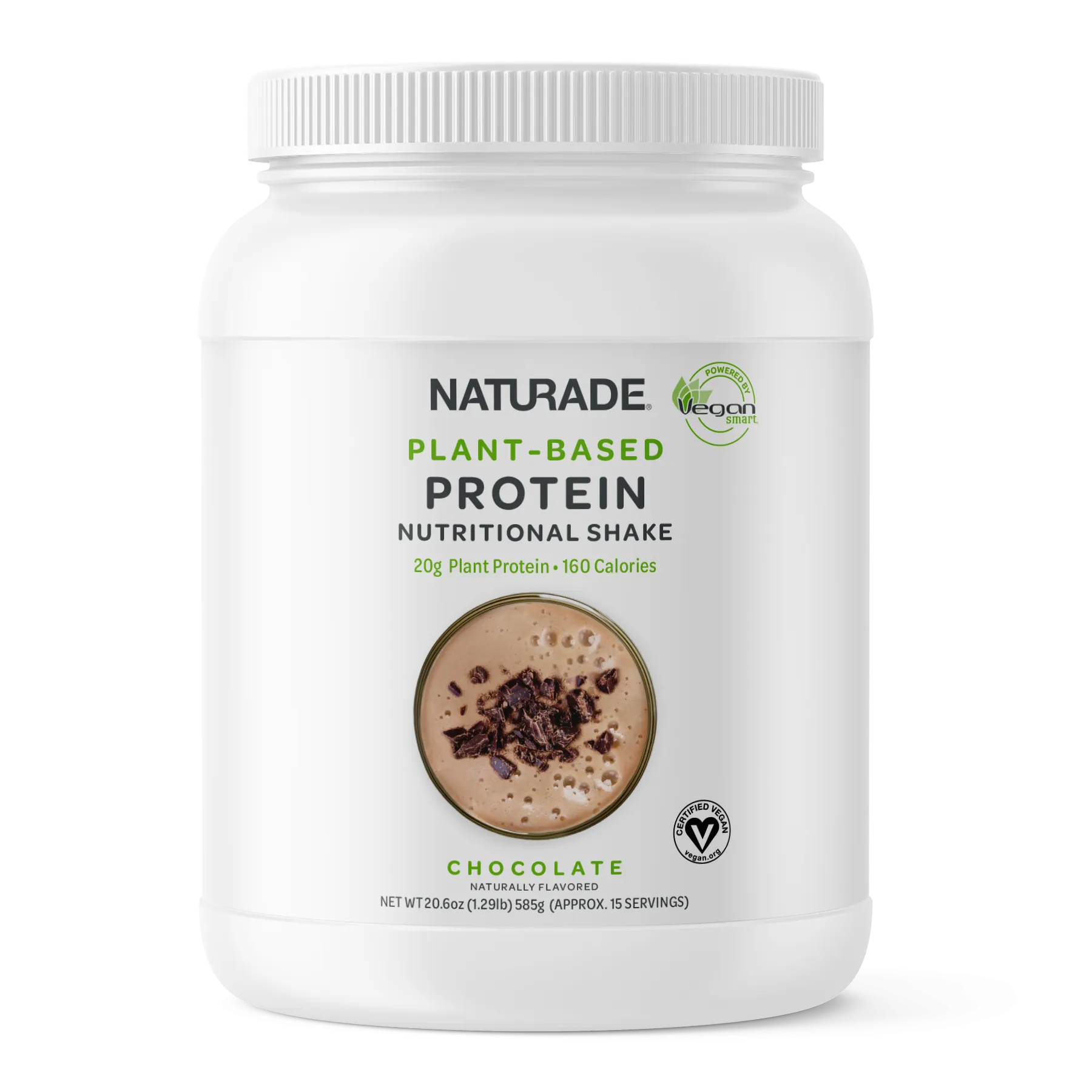 Plant-Based Protein Nutritional Shake - Chocolate (15 Servings)