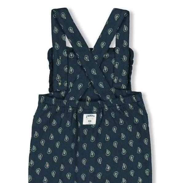 PRETTY PAISLEY Fancy Jersey Allover Print Overall