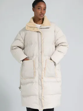 SANDIE DOWN COAT - BEIGE